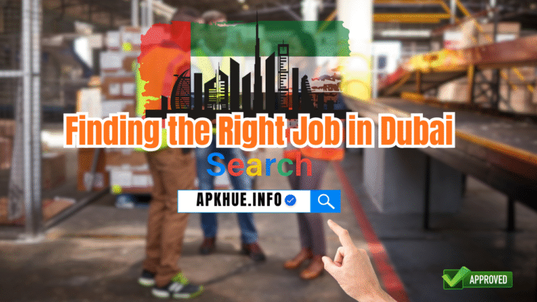 Finding the right job in Dubai